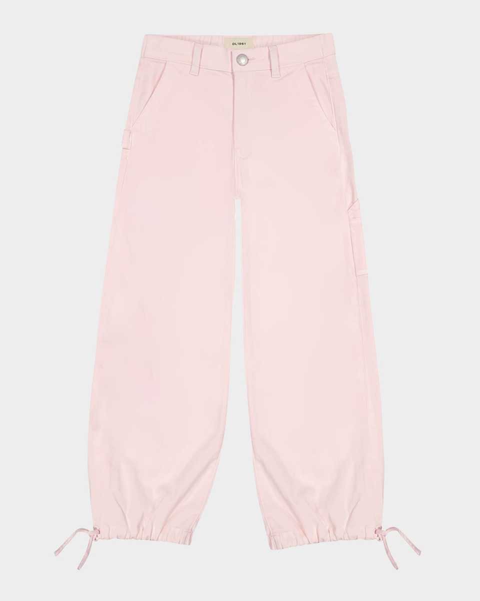 Girl's Lily Toddler Wide-Leg Jogger Pants, Size 2-6